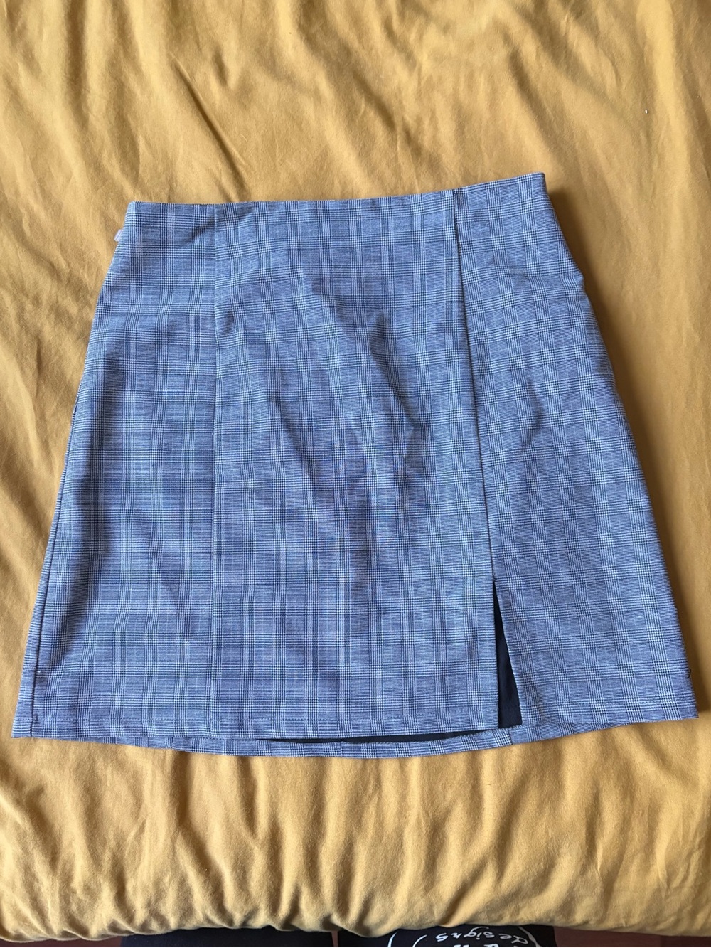 Plaid Mini Skirt